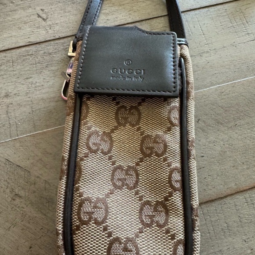 Gucci phone case.